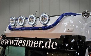 Mercedes Bigspace (2012-) AF Tető lámpatartó rúd fehér